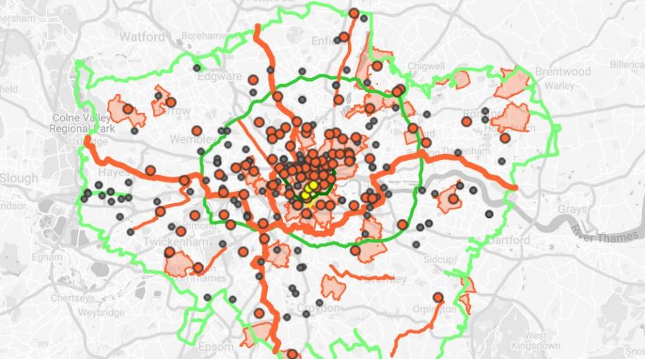 Breathe London Map